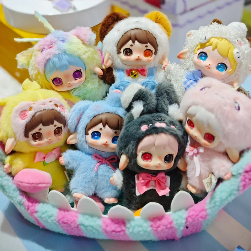 Ruby • Happy Fluffy Series Plush Keychain Blind Box