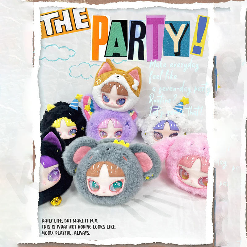 INN’S • Let’s Party Series Plush Pouch Keychain Blind Box