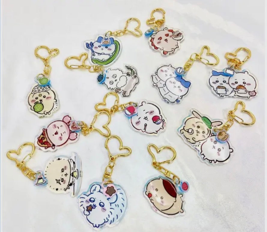 Chiikawa • Yum Yum Acrylic Keychain Blind Box
