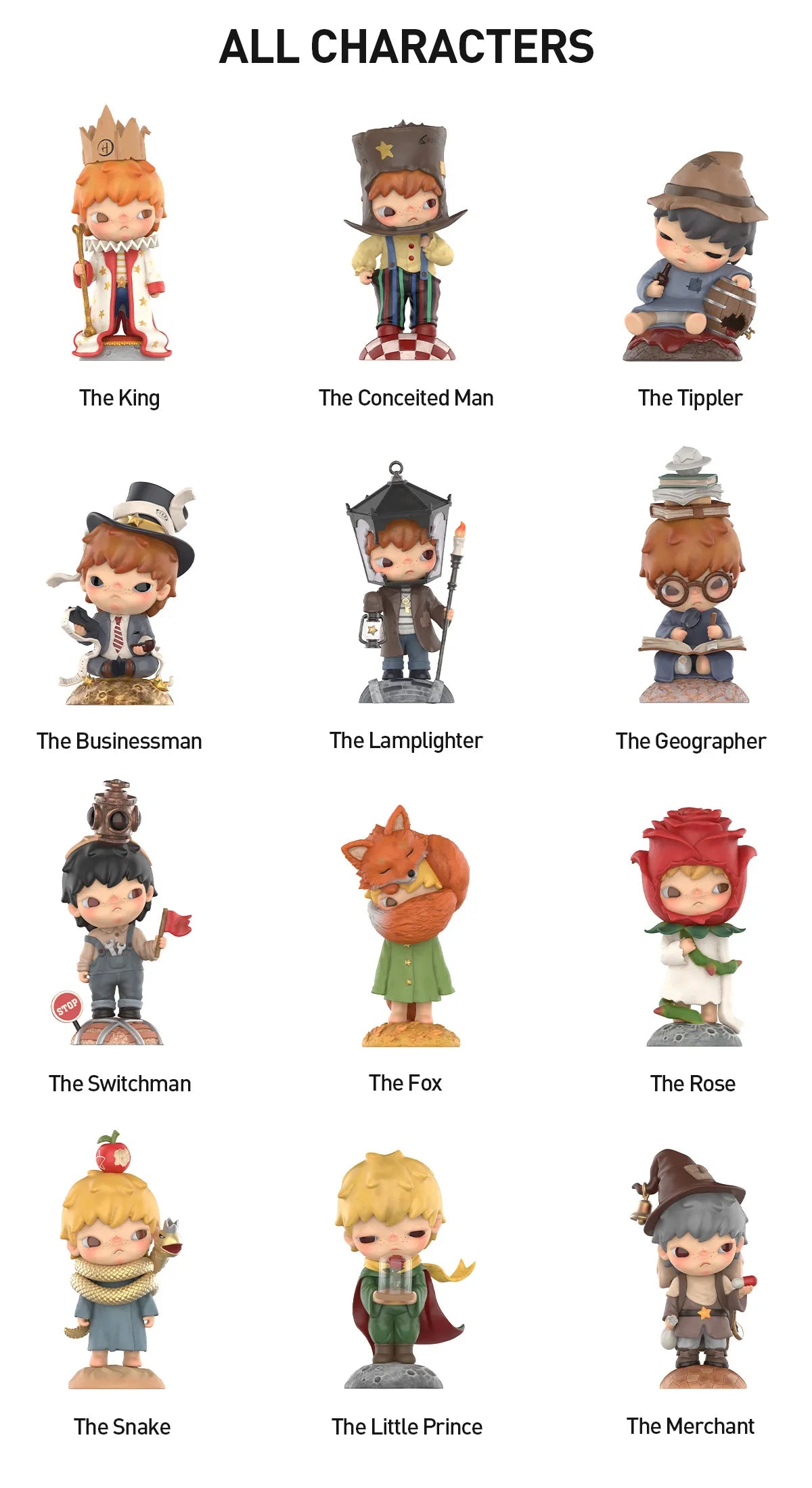 Pop Mart HIRONO • Le Petit Prince Series Doll Blind Box