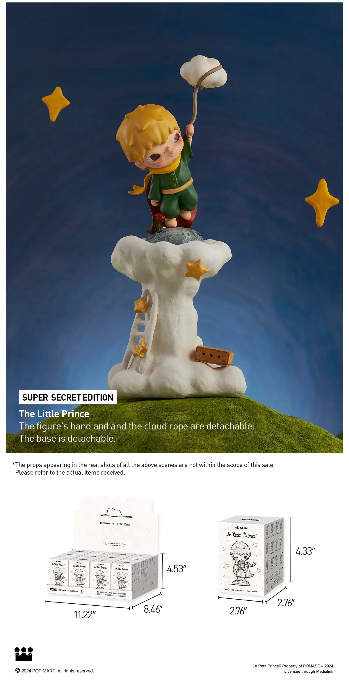 Pop Mart HIRONO • Le Petit Prince Series Doll Blind Box