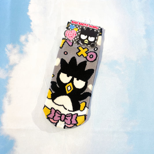 Sanrio • Badtz-Maru Quarter/ Mini-Crew Socks