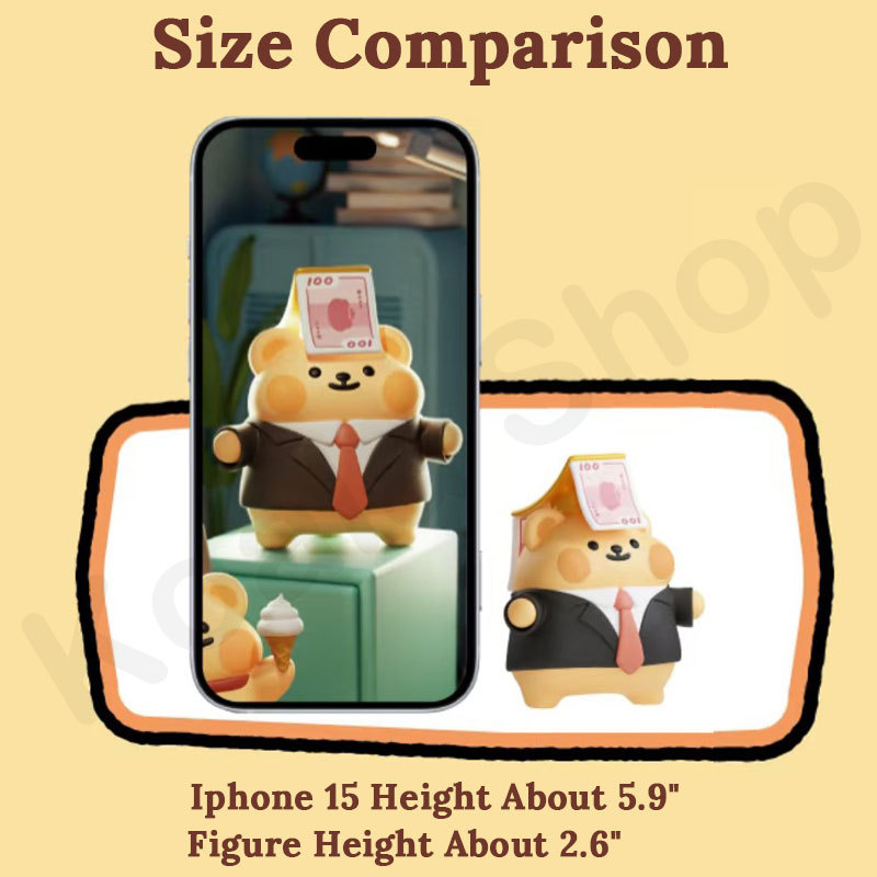 Bear is Bug • Mini Flocked Vinyl Blind Box
