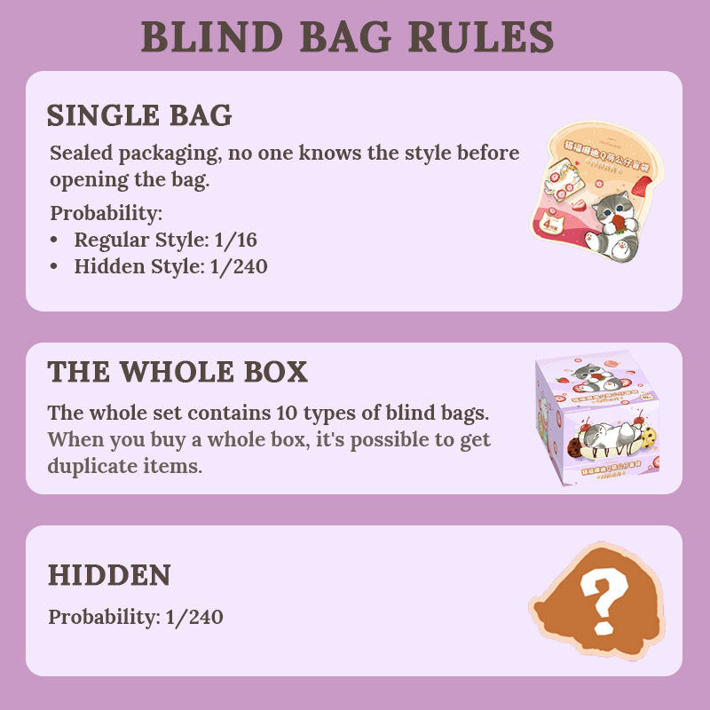 Mofusand • Chubby Series Blind Bag (4 pcs)