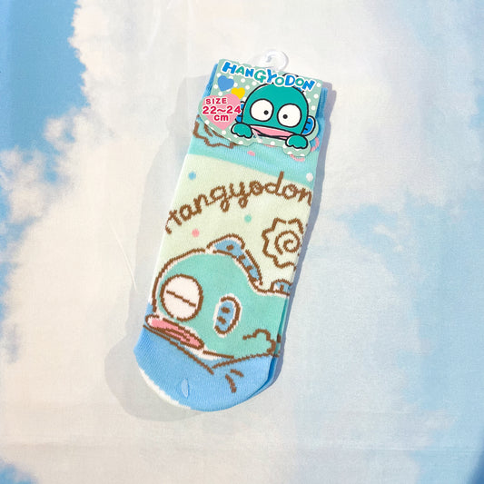 Sanrio • Pastel Hangyodon Quarter/ Mini-Crew Socks