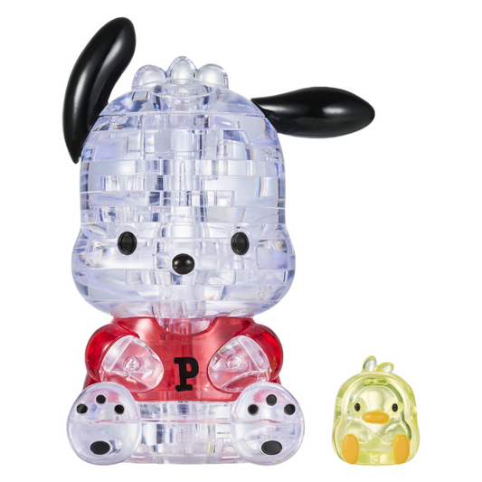Sanrio • Pochacco, Transparent 3D Puzzle Series, Imported From Japan