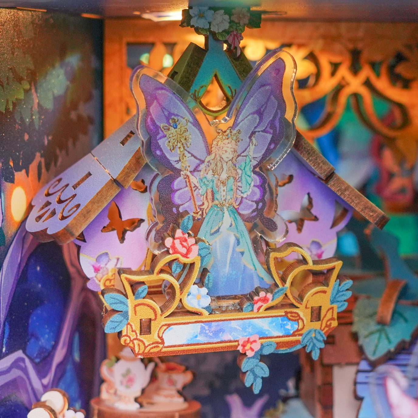 Hands Craft • A Midsummer Night’s Dream with Dust Cover, DIY Book Nook Miniature Kit