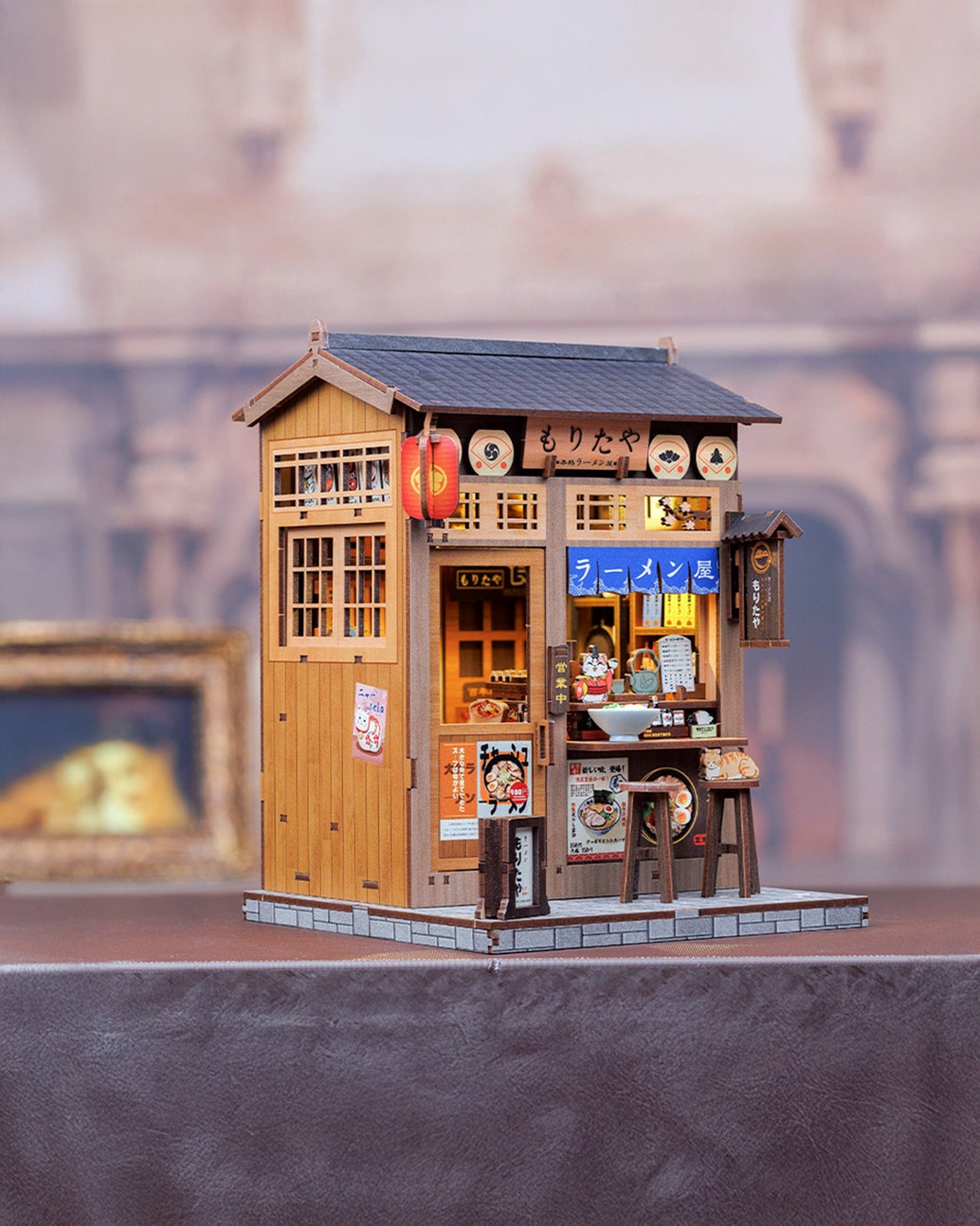 Hands Craft • Morita-Ya, DIY Book Nook Miniature Kit