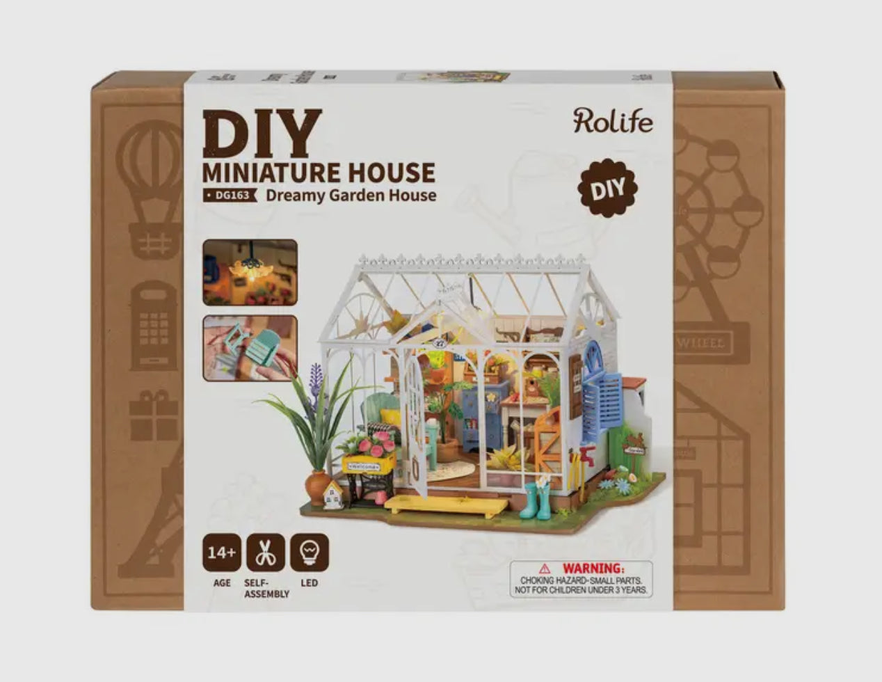 Rolife • Dreamy Garden House DIY Miniature Kit