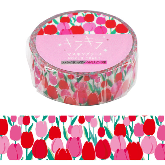 Tulip Field, Washi Tape, Imported Japan