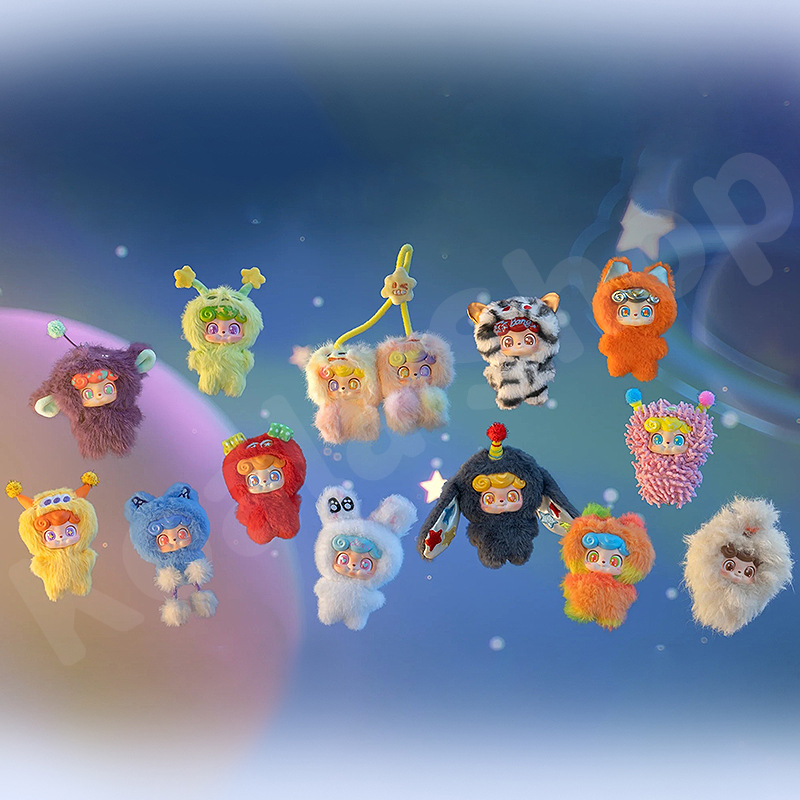 Q.Kid • Wave Club Mini Series Keychain Plush Blind Box