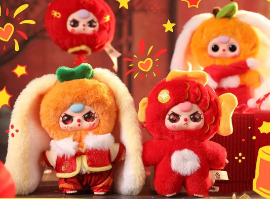 Baby Three • Happy Lunar New Year Plushie Keychain Blind Box
