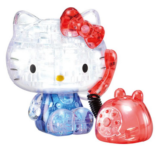 Sanrio • Hello Kitty, Transparent 3D Puzzle Series, Imported From Japan