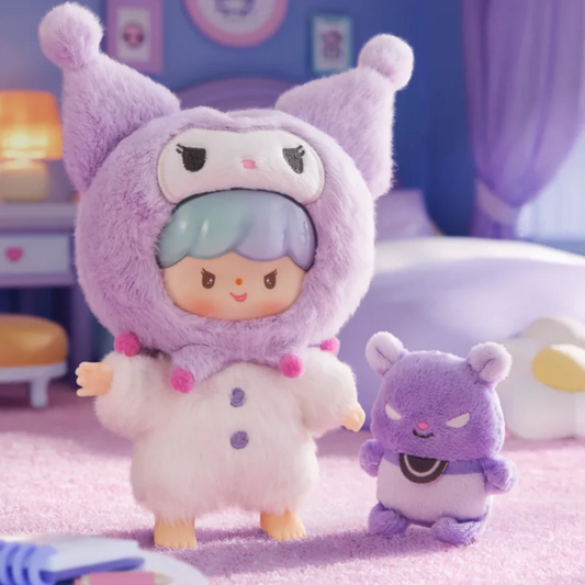 Zzoton X Sanrio • Love League Buddies Plush Keychain Blind Box Series, UNBOXED, Hello Kitty