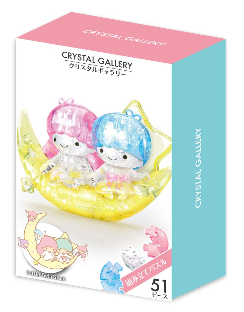 Sanrio • Little Twin Stars, Transparent 3D Puzzle Series, Imported From Japan