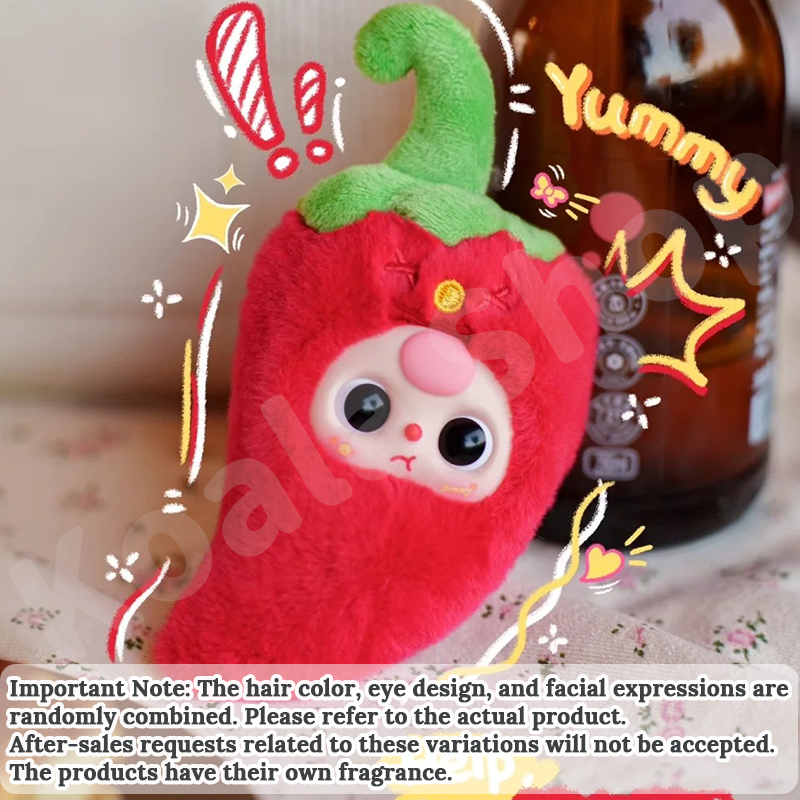 Baby Three • Big Bite Series Mini Plush Keychain Blind Box