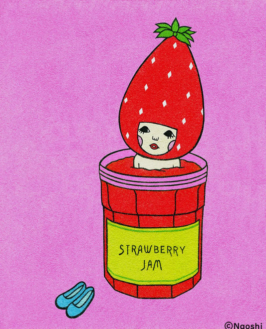Naoshi • 8 x 10 Print, Strawberry Jam Bath
