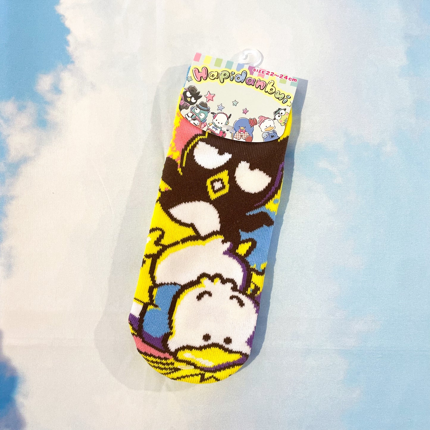 Sanrio • Badtz-Maru + Pekkle Quarter/ Mini-Crew Socks