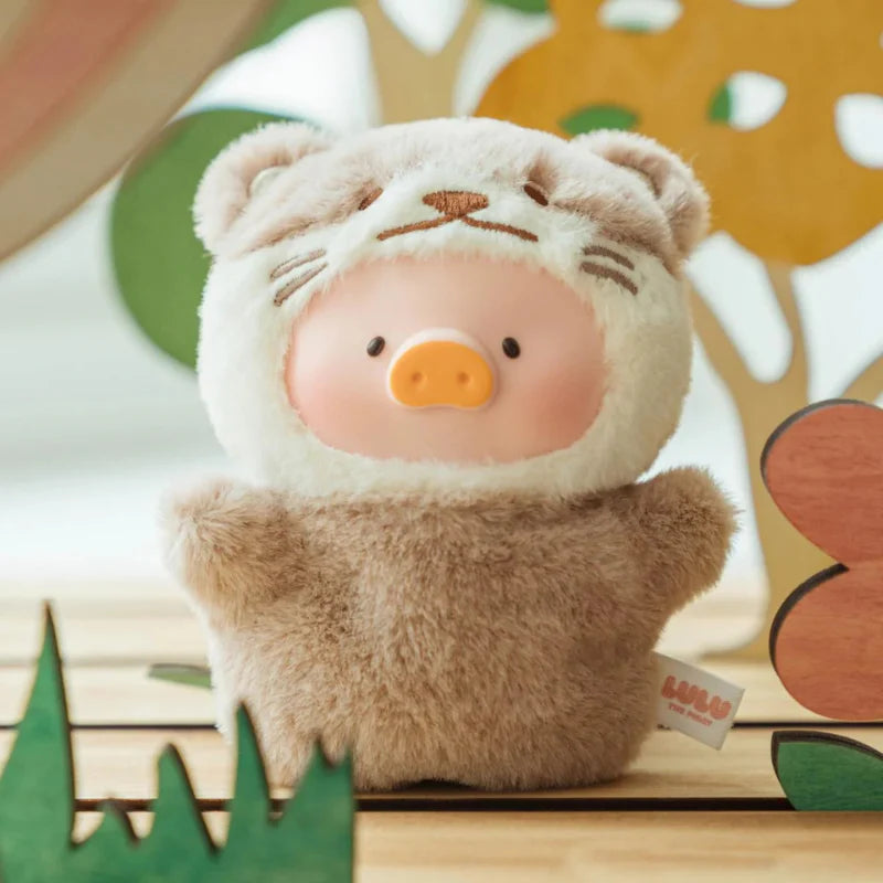 Lulu the Piggy • Animal Party Forest Theater Finger Puppet Series Plush Keychain Blind Box