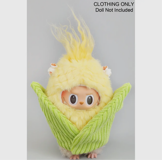 Labubu Fit • Fuzzy Corn On The Cob Costume