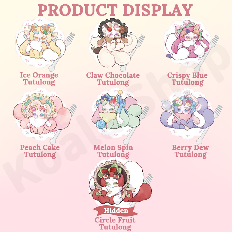 Tutulong • Fantasy Creatures Honey Star Drops Plush Blind Box