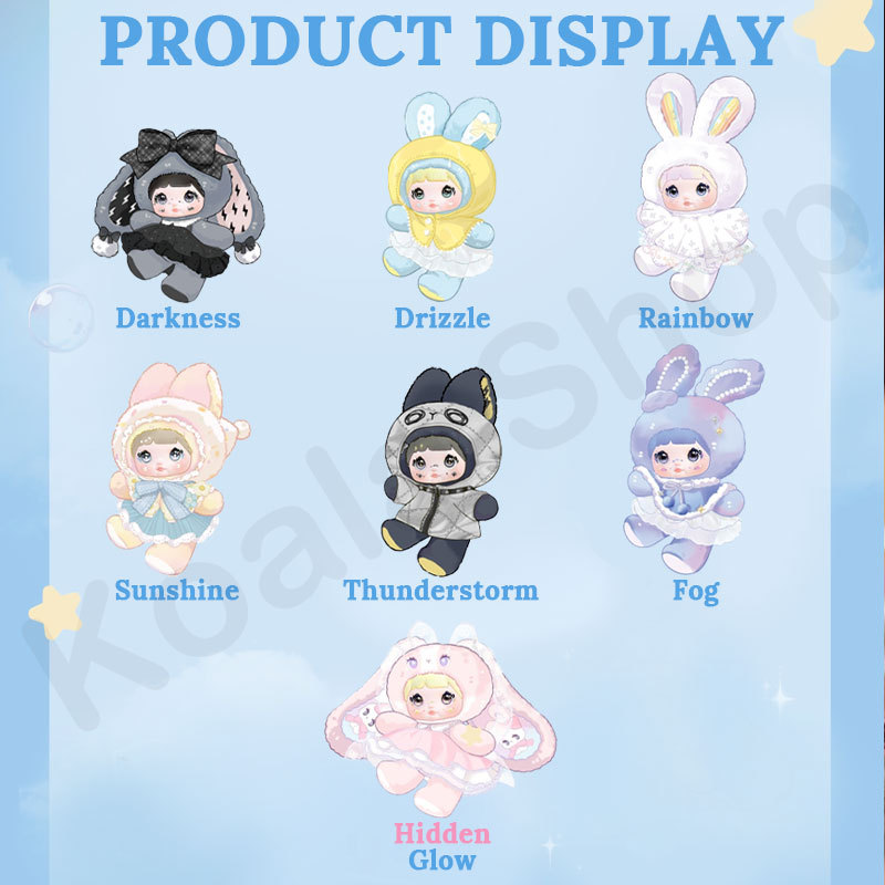 Nommi • Weather Forecast Plush Keychain Blind Box
