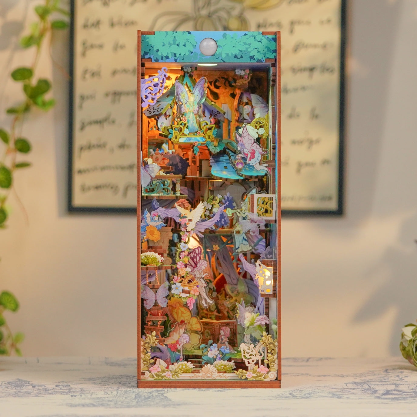 Hands Craft • A Midsummer Night’s Dream with Dust Cover, DIY Book Nook Miniature Kit