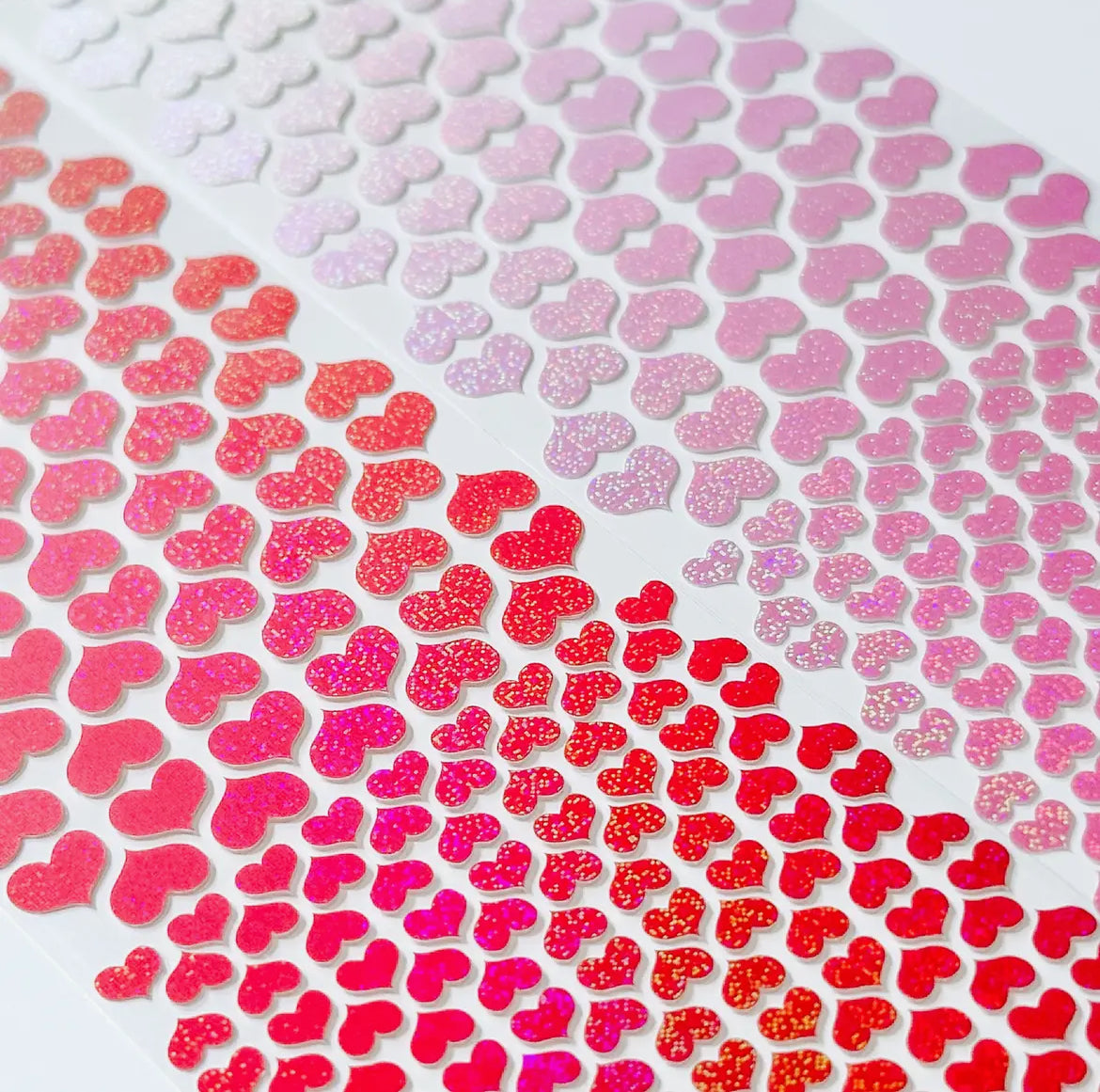 Borah Studio • Sticker Sheet, Heart Cut-Outs