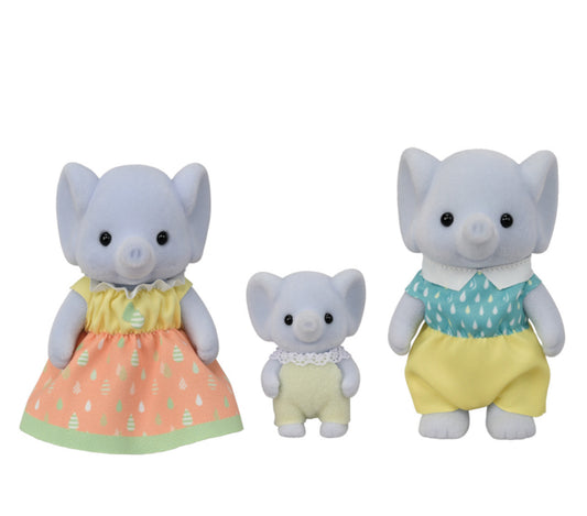 Calico Critters • Elephant Family Trio