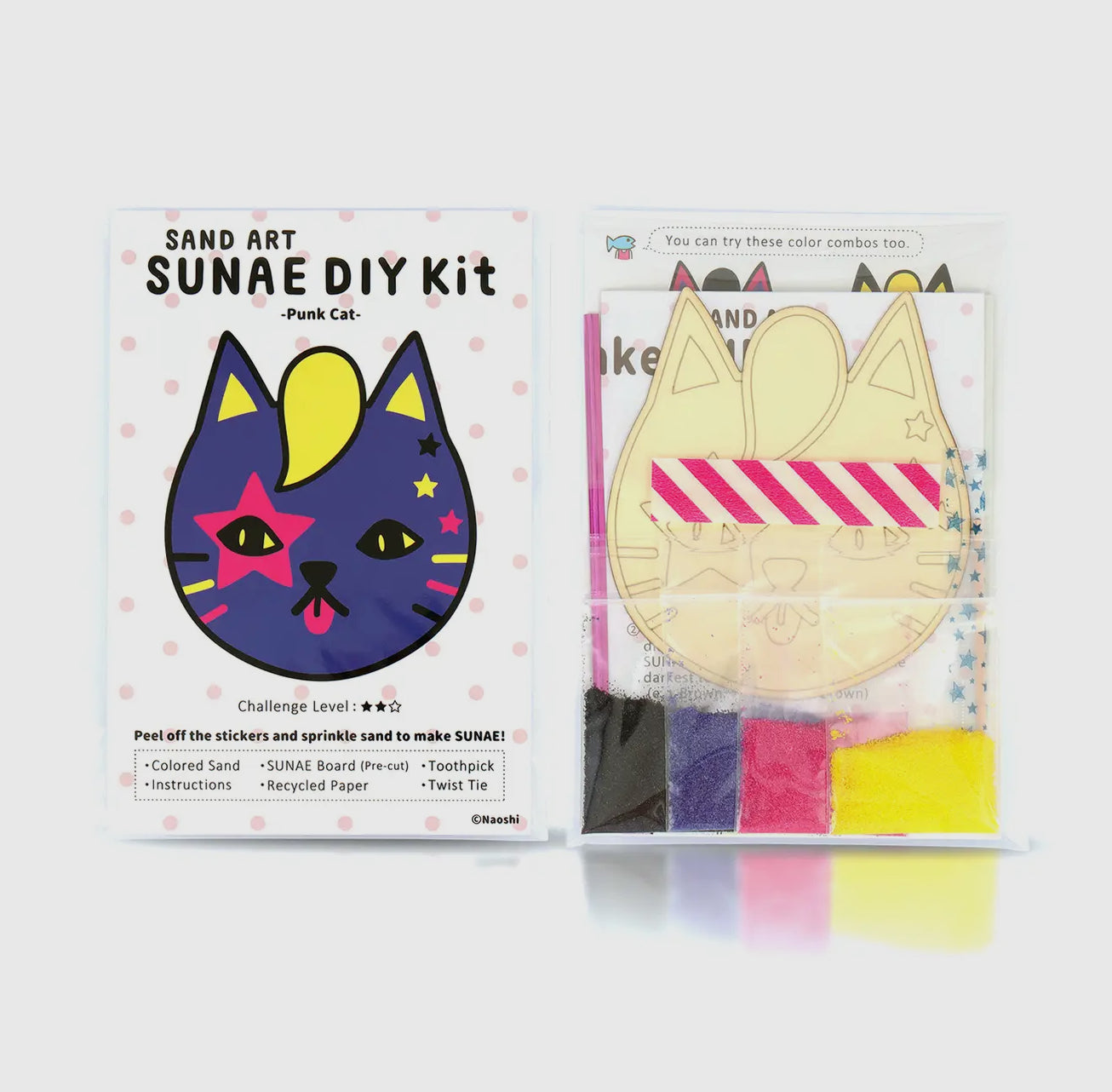Naoshi • Sunae, DIY Sand Kit • Punk Cat