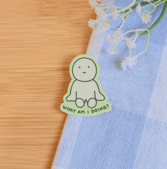 ByUme • “What am I Doing?” Smiski Stickers