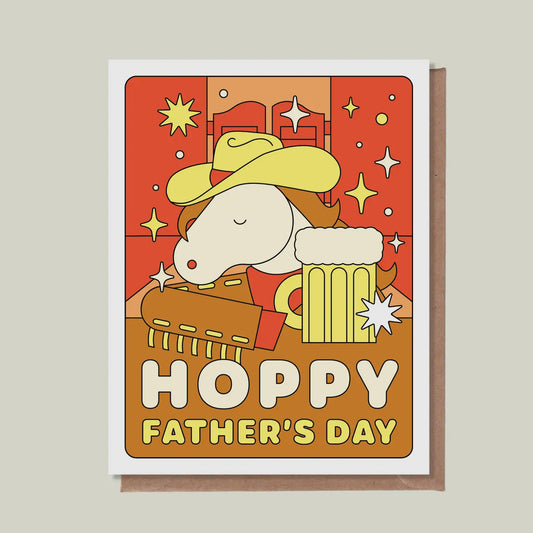 Épée Lapin Studio • Hoppy Father’s Day Horse Greeting Card