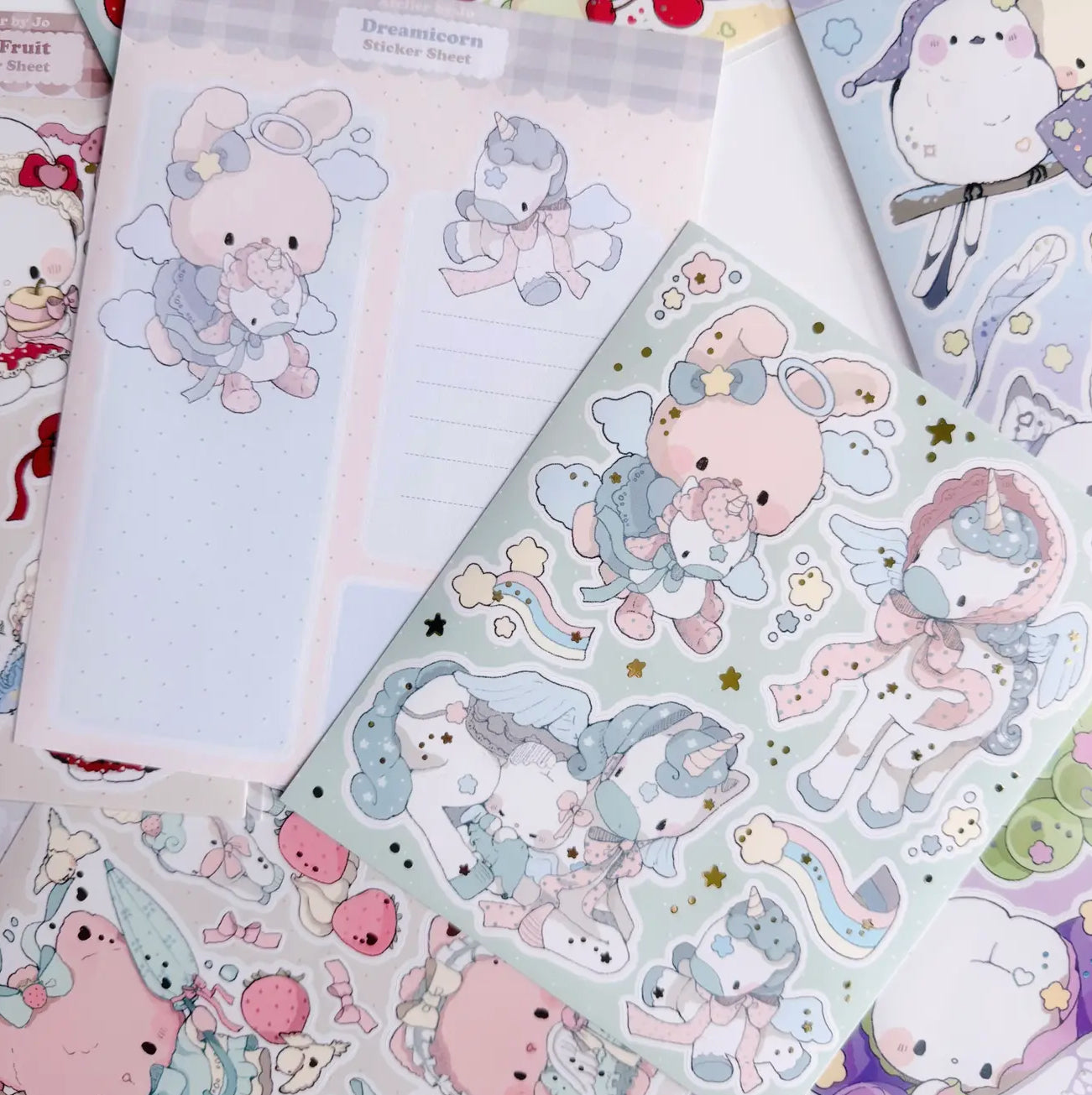 Atelier by Jo • Dreamicorn, Large Sticker Sheet