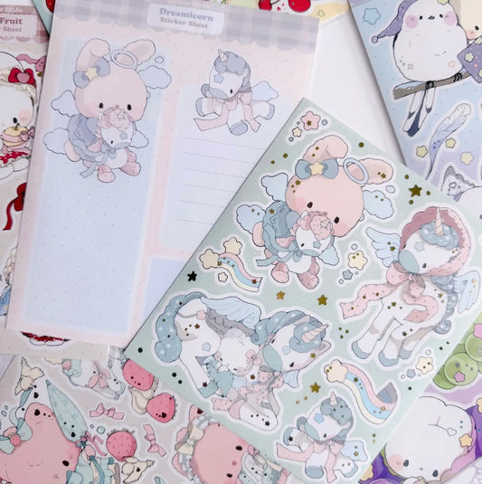 Atelier by Jo • Dreamicorn, Large Sticker Sheet