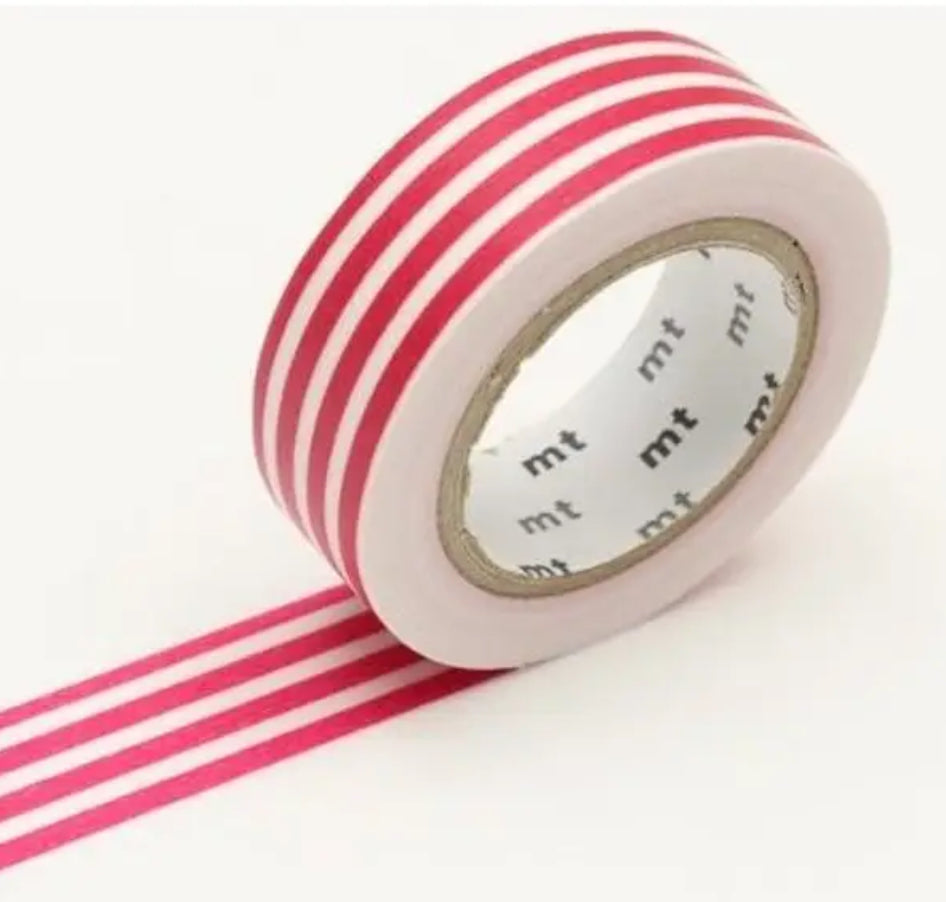 Washi Tape Mulit-Color Stripes