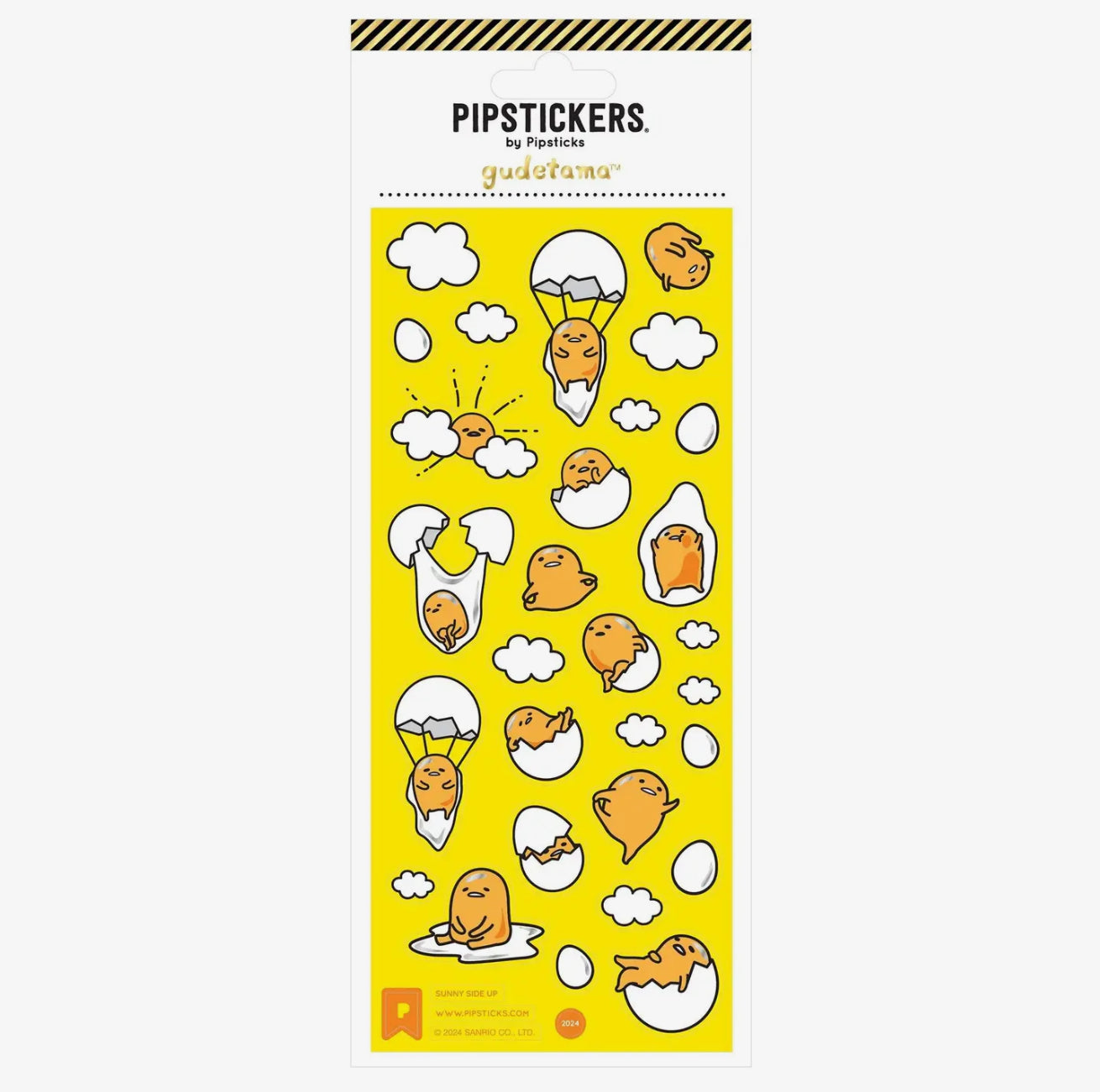 Pipsticks • Gudetama Sunny Side Up, Sticker Sheet