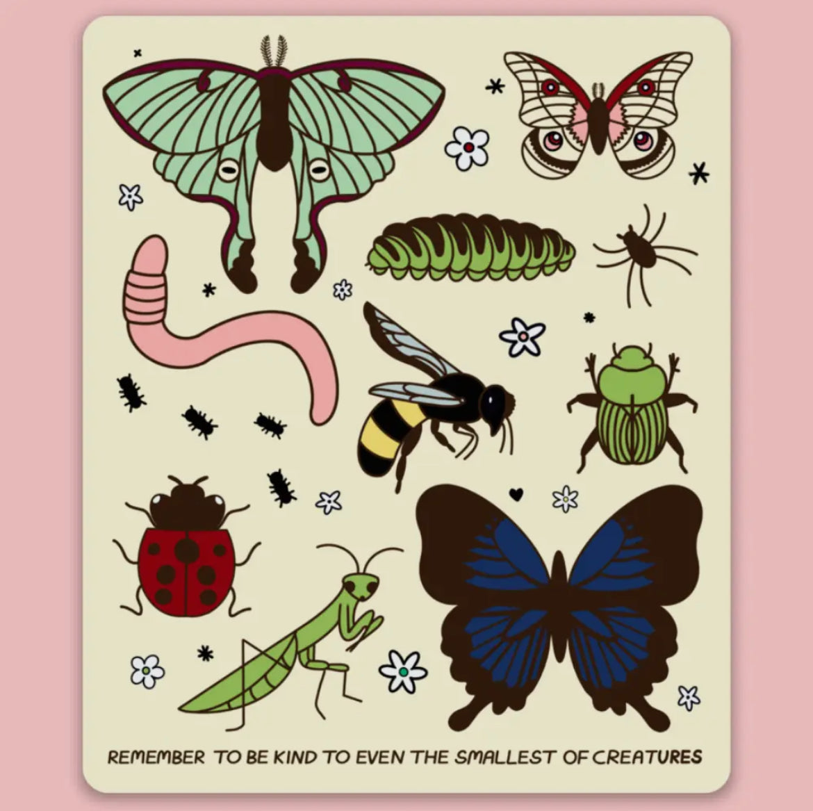 Tender Ghost • Smallet Creatures Vinyl Stickers
