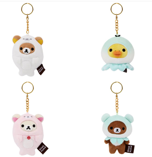 Rilakkuma • Sea Creature Plush Keychain Blind Box