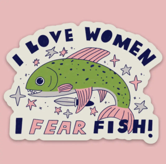Tender Ghost • I Love Women Vinyl Sticker