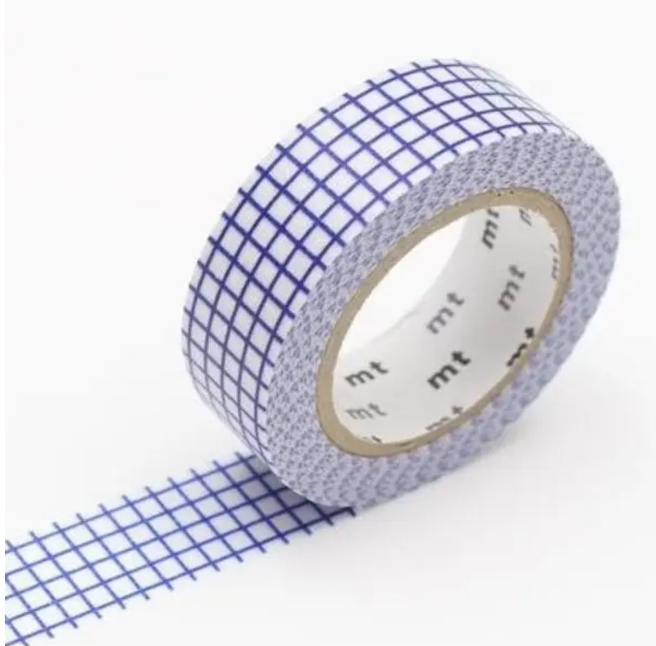 Washi Tape Multi-Color Grid