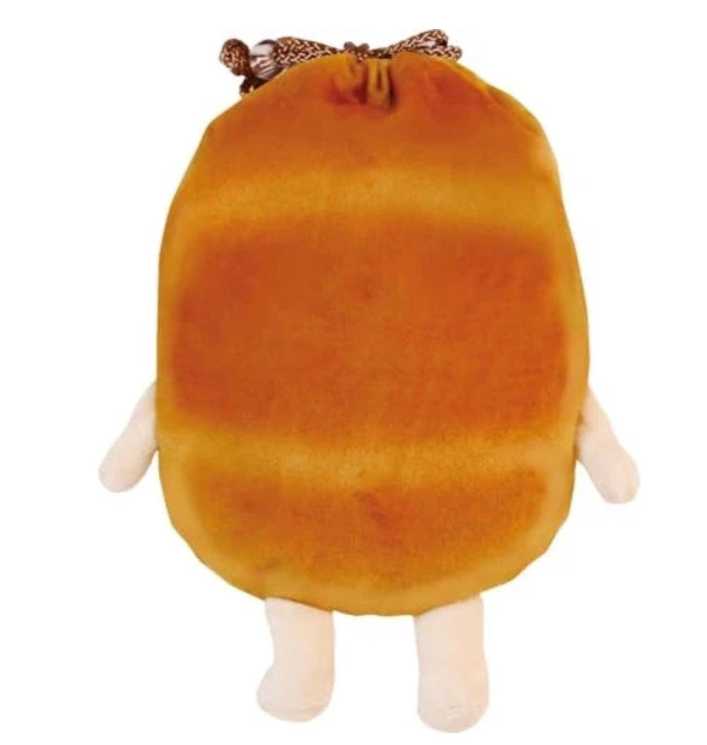 Bread Bandit, Pan Dorobo • Drawstring Bag, Loaf