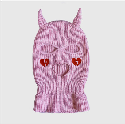 Creepy Gals • Love Core Devil Ski Mask
