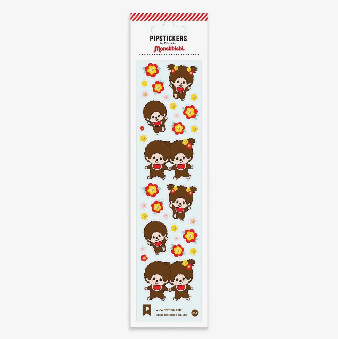 Pipsticks • Frolicking Monchhichi, Sticker Sheet