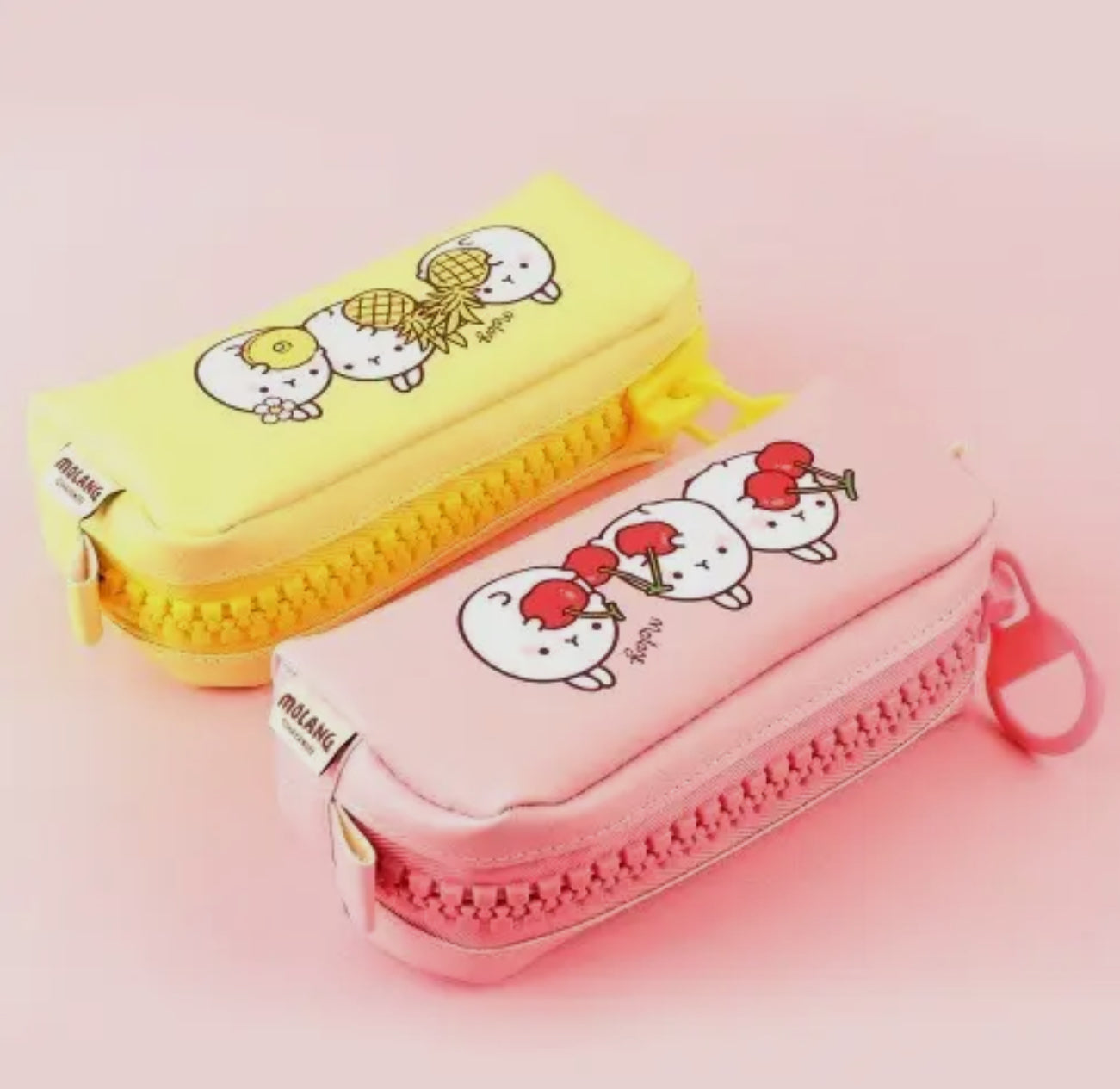 Molang • Big Zipper Pencil Case Pouch