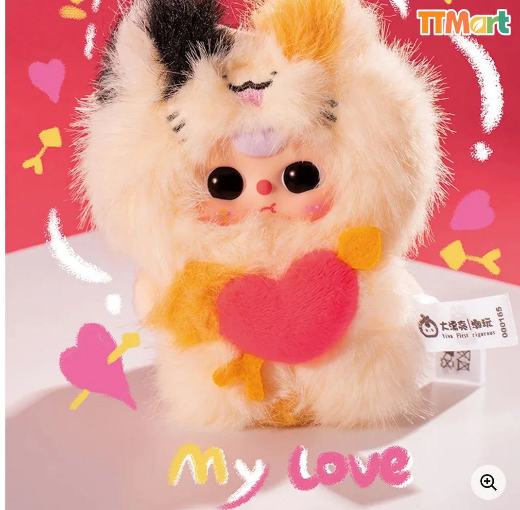 Baby Three • Mini Scented Valentine’s Cupid Plushie Keychain Blind Box