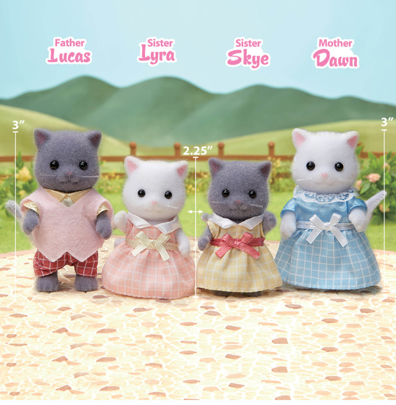 Calico Critters • Persian Cat Family
