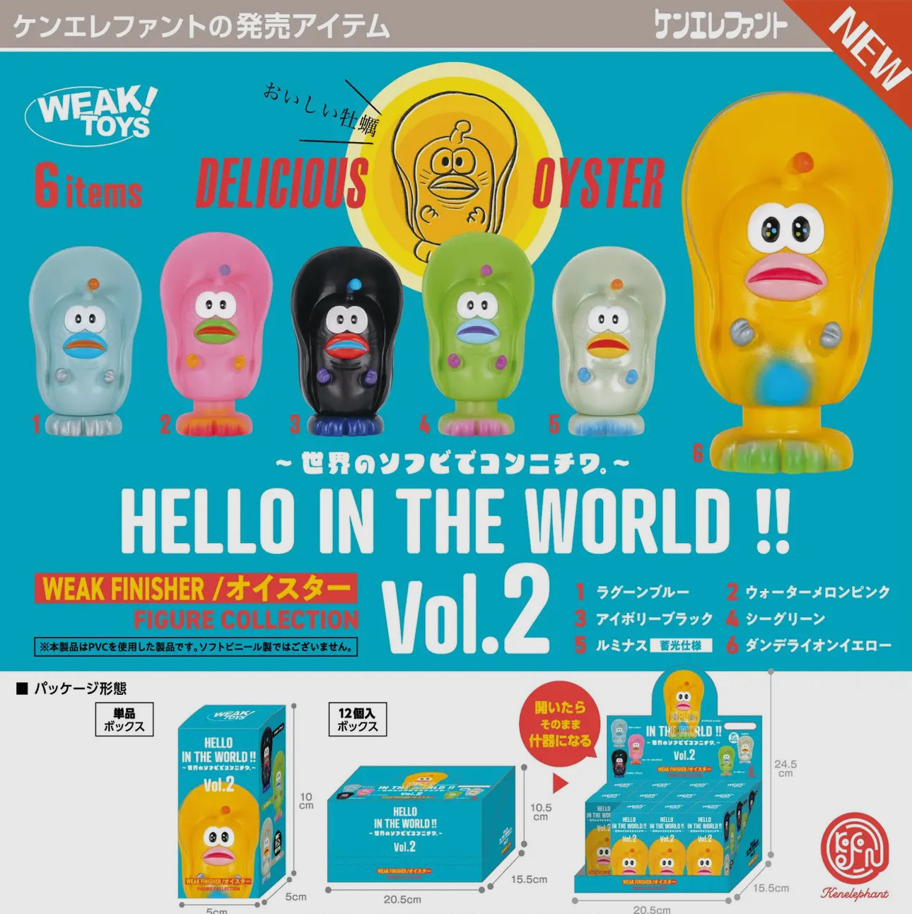 Hello in the World Vol.2 Blind Box