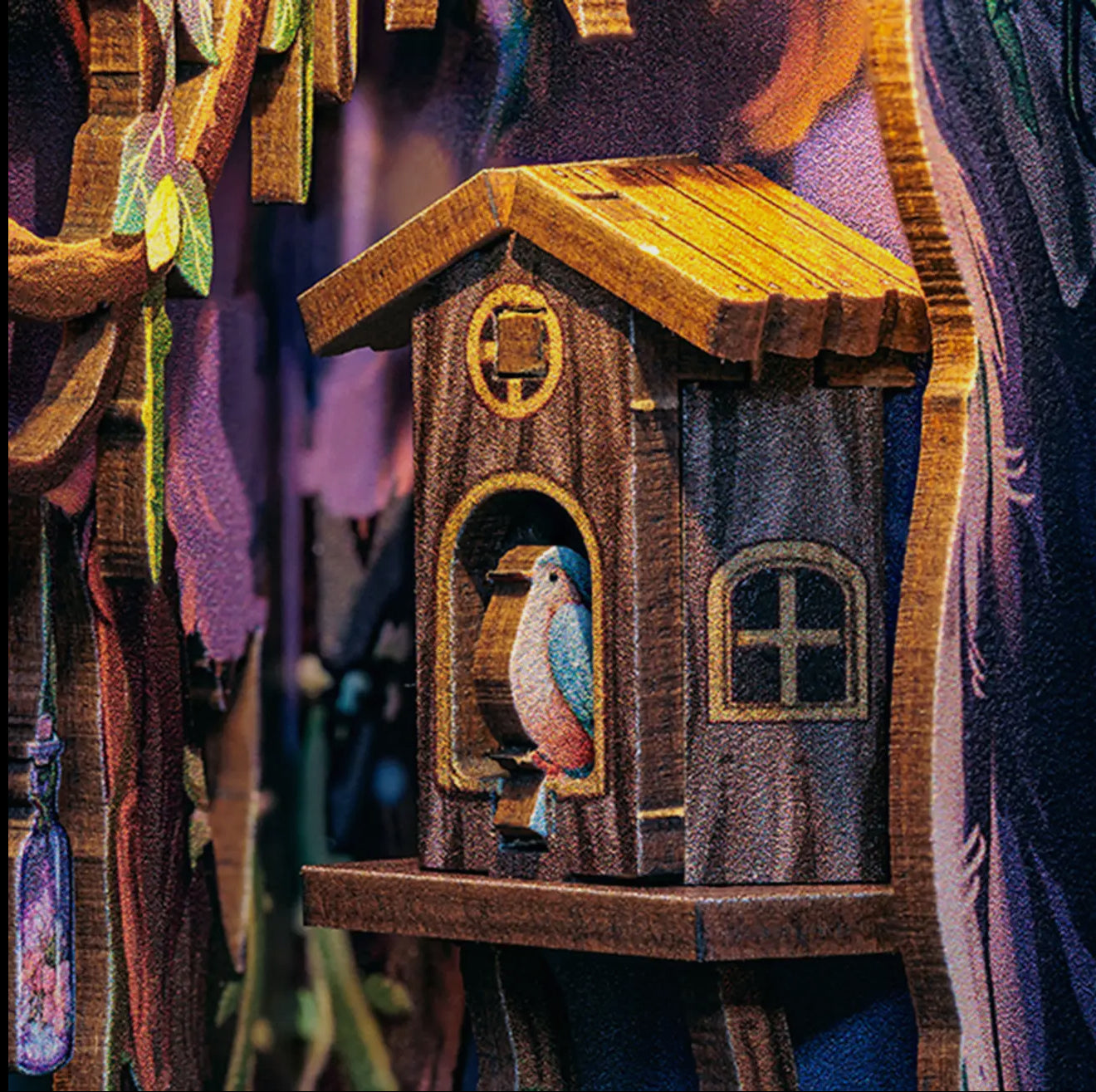 Hands Craft • Grace Of The Forest W/ Dust Cover, DIY Miniature Kit