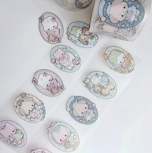 Atelier by Jo • Oval Characters, Washi Tape