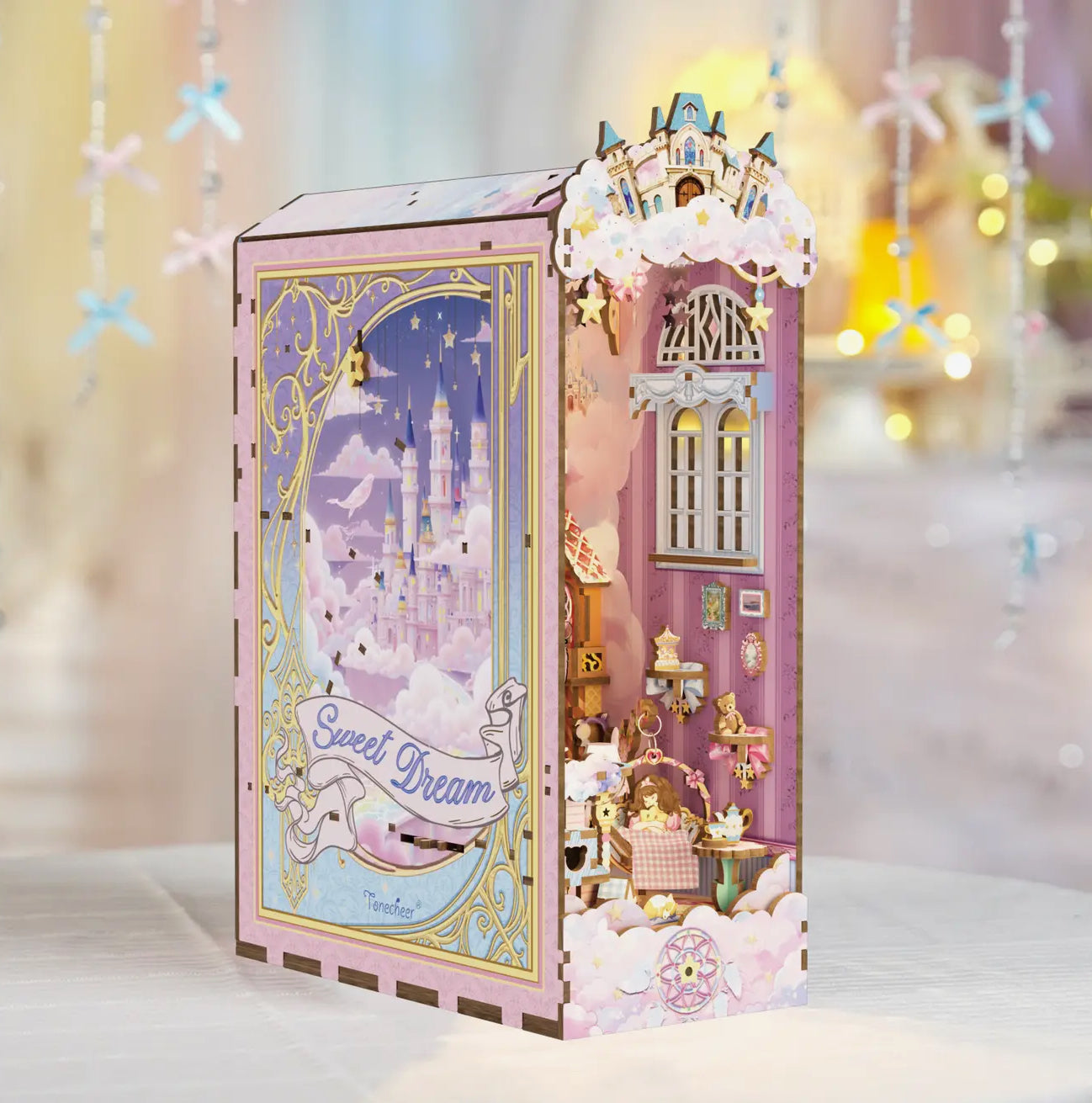 Hands Craft • Sweet Dream, DIY Book Nook Miniature Kit